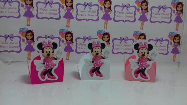 Forminha Personalizada 3D Minnie