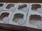 Caixa Para 1 Cupcake Com logo
